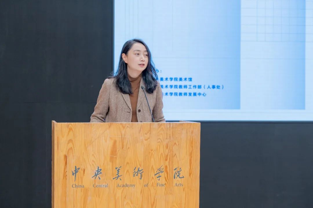 05 Gao Gao, Deputy Director of CAFA Art Museum, introduced the “Youth Experimental Project Space”, “SYMPHONY—Sound & Living” and important guests..jpg