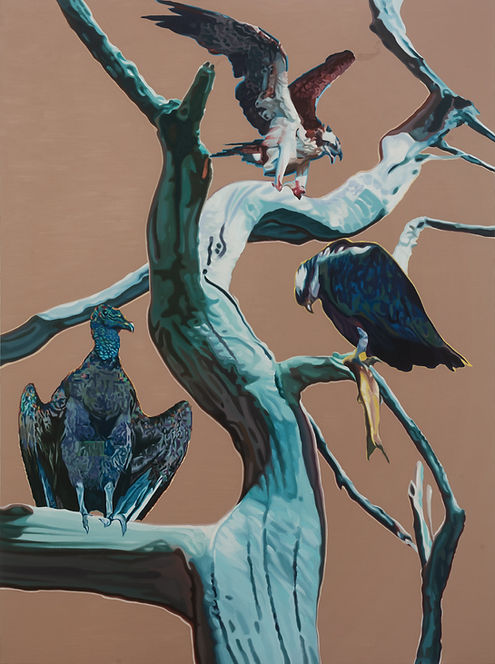 Wang Jianwei, Emergent No. 9, 2022. Oil on canvas, 250x187cm..jpeg