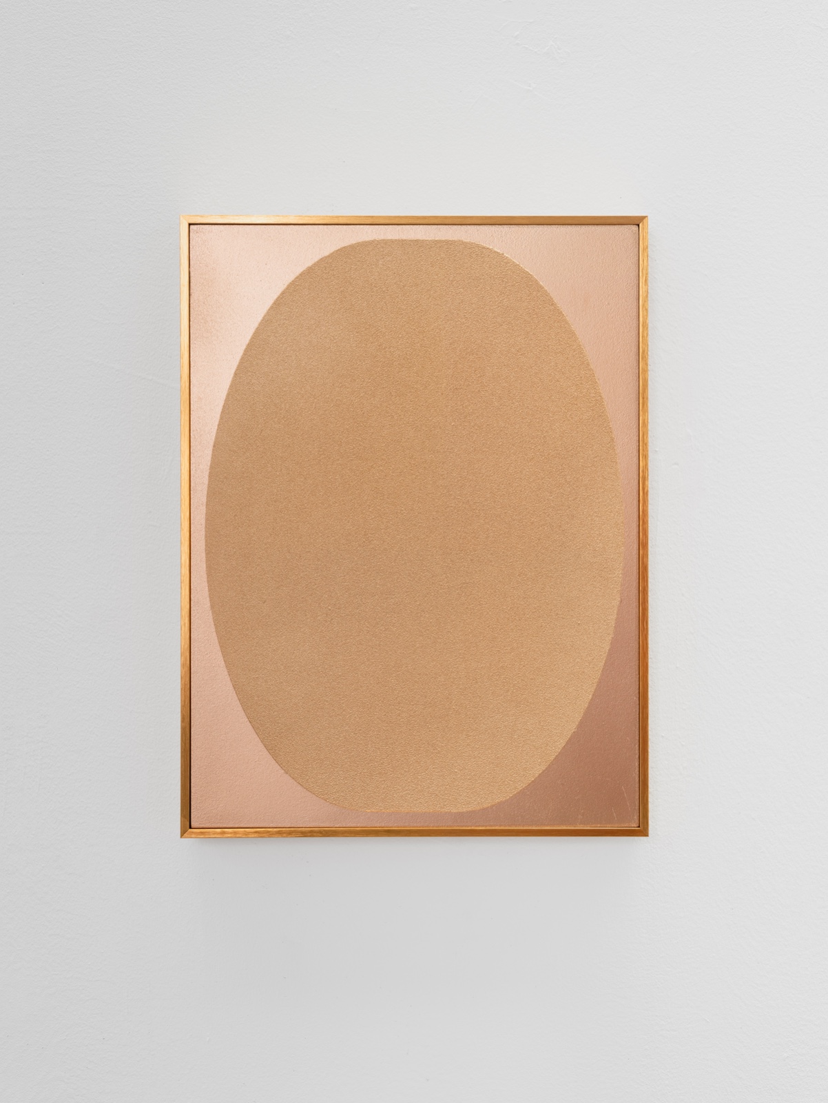 陳文驥 Chen Wenji, 金 鏡 Gold Mirror, 2021, 纖維板上油畫、噴罐漆 Oil and spray paint on fiberboard，40x30cm.jpg