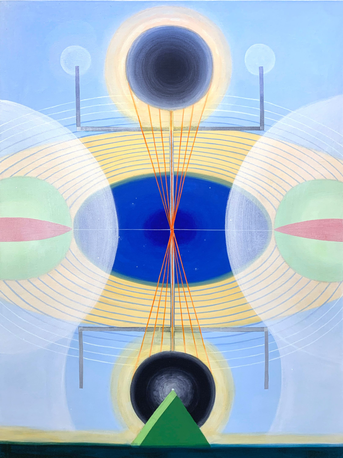 Emily Cheng, Beyond Majestic 5, 2022, Flashe on canvas, 46x39in.png