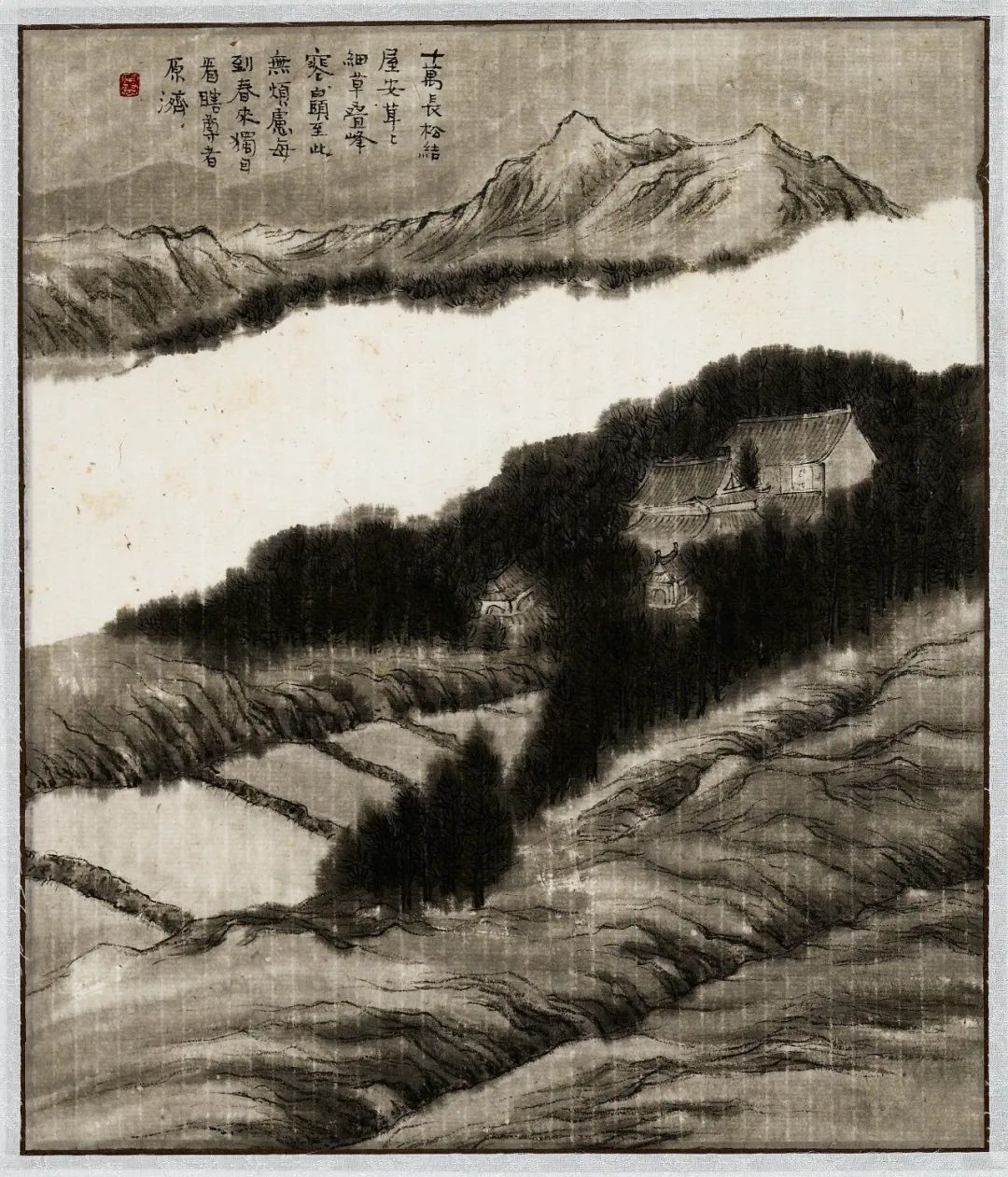 23孫宗慰《臨石濤冊頁》紙本水墨，50.5×46cm×8件，約1946年，家屬提供.jpeg