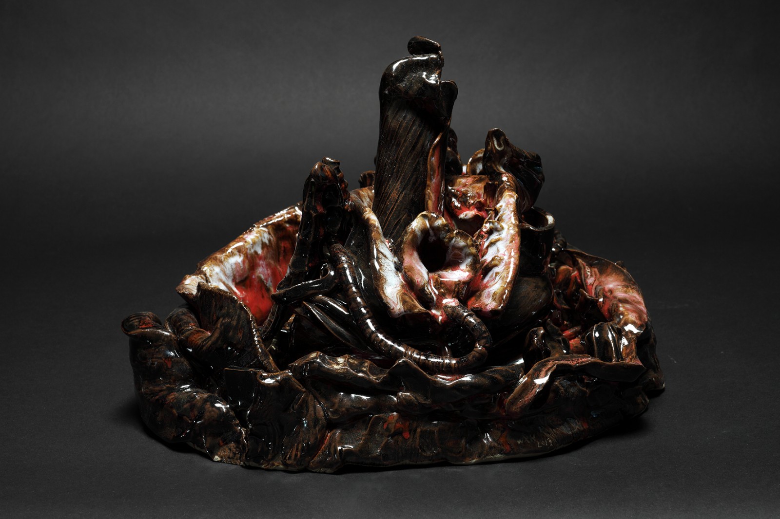 Wu Xiaohai, Night, 35x28x26cm, Ceramic, 2013.jpg