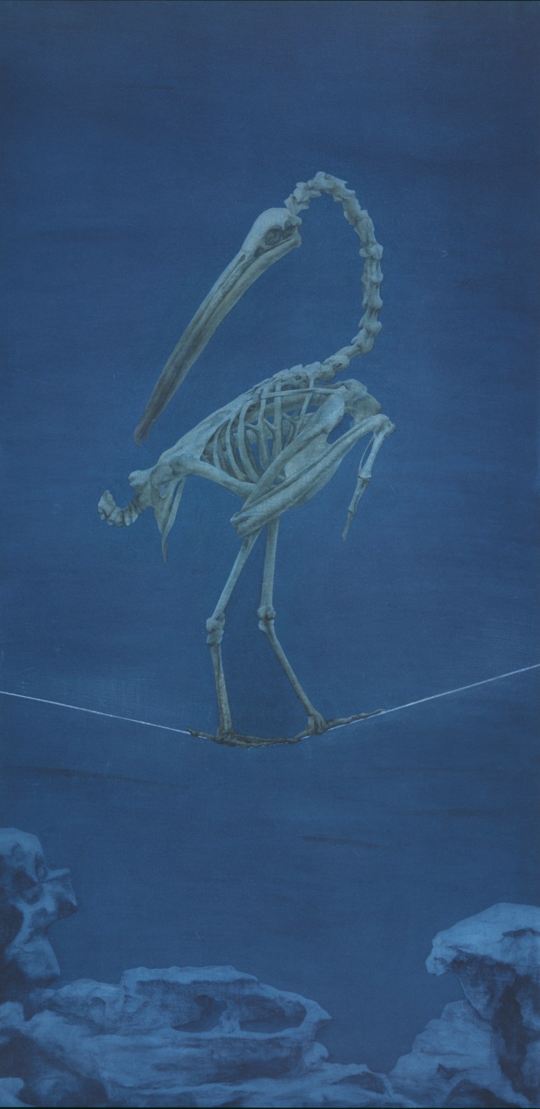 徐累，一生懸命，130×65cm，紙本水墨設(shè)色，2009.JPG