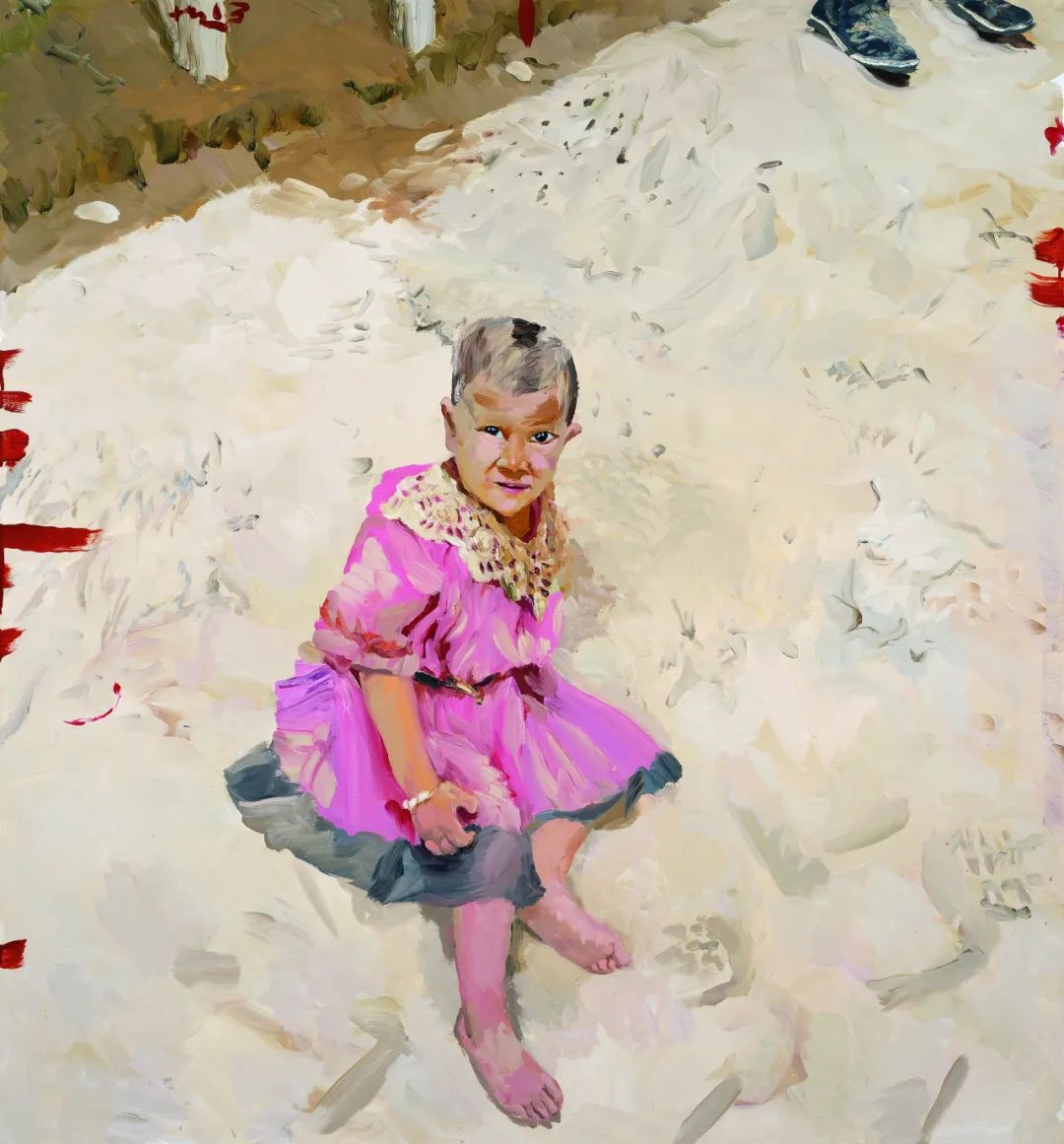 劉小東，《土孩兒》，150×140cm，布面油畫，2013，中央美術(shù)學(xué)院美術(shù)館藏.jpg