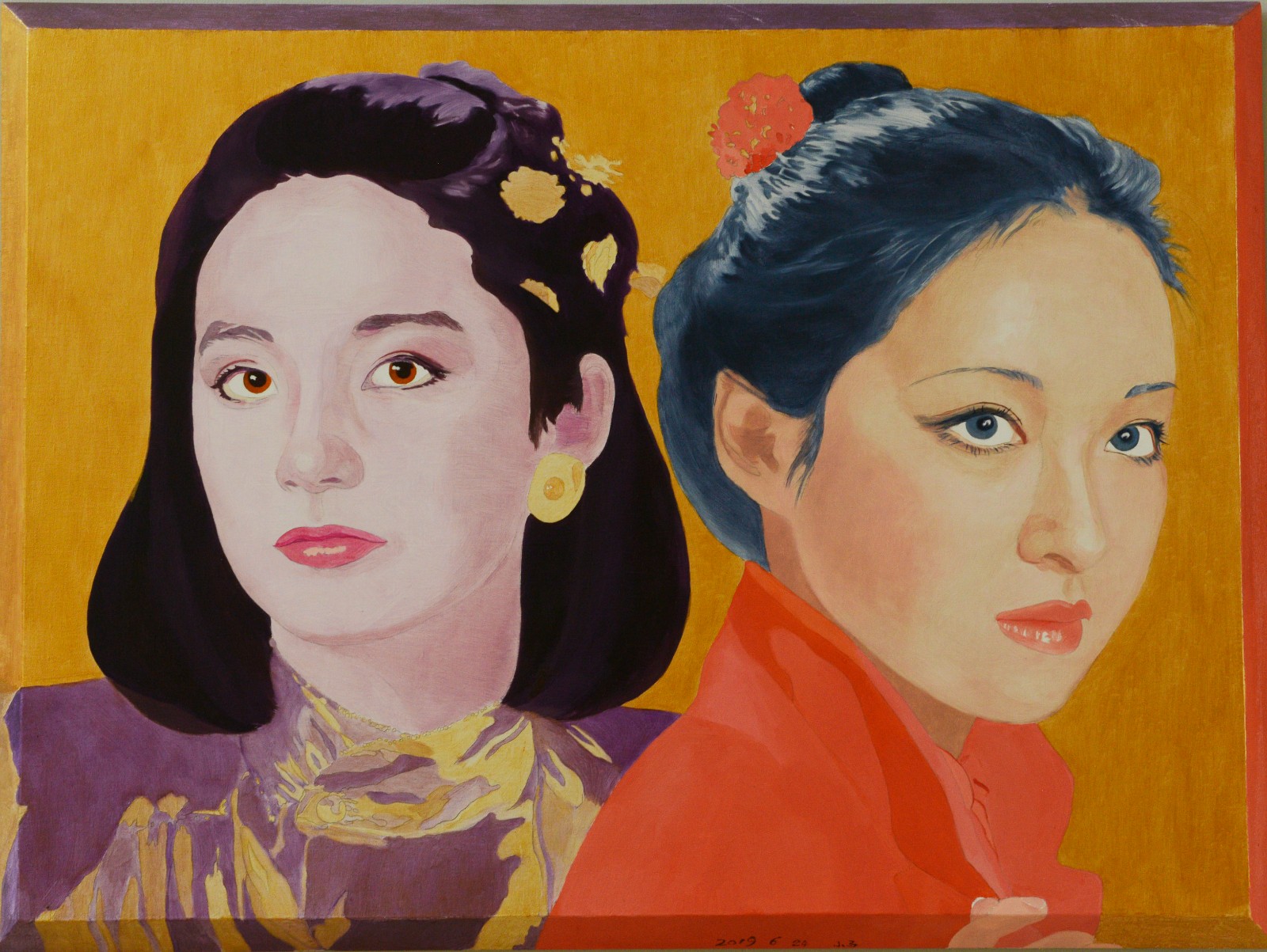 《金黃金時(shí)代》，馬延紅，布面油彩，80×60cm，2019年，藝術(shù)家提供.jpg