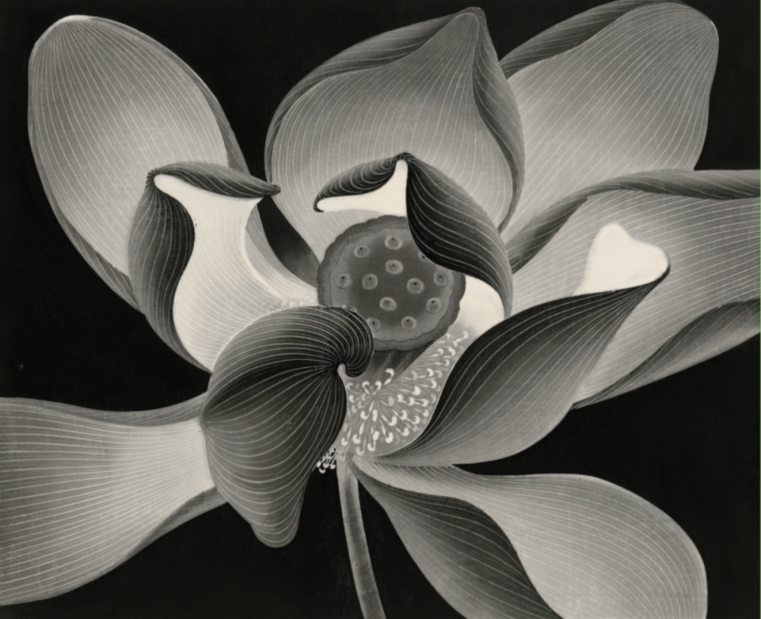 陳琦，《荷》，水印版畫，52x63cm，1994.png