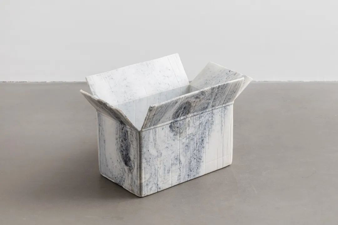 Hu Qingyan, The World of Silence XXI, 2023, marble, 43 × 71 × 46 cm.jpg