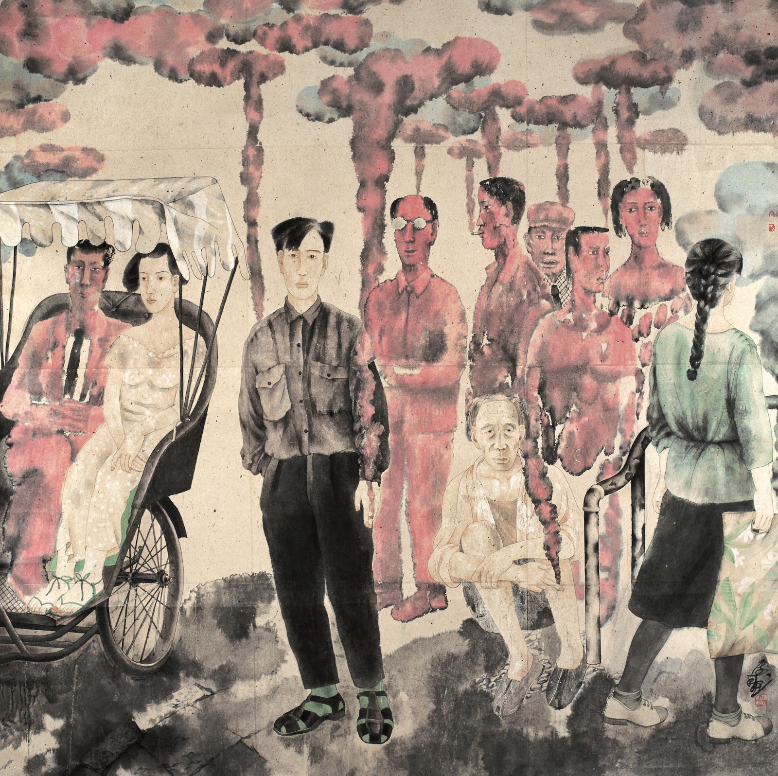 《煙·云》，紙本水墨，190 × 180 cm，1993.jpg