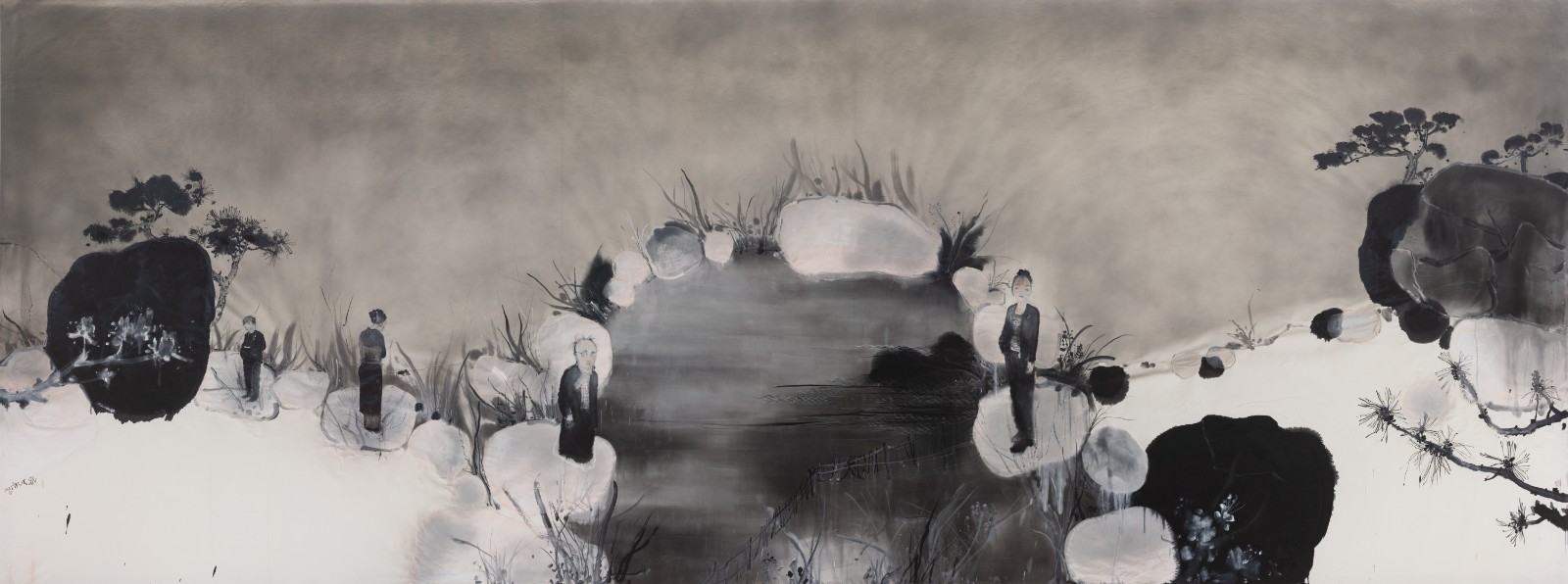 《零度》，紙本水墨，306 × 800 cm，2024.jpg