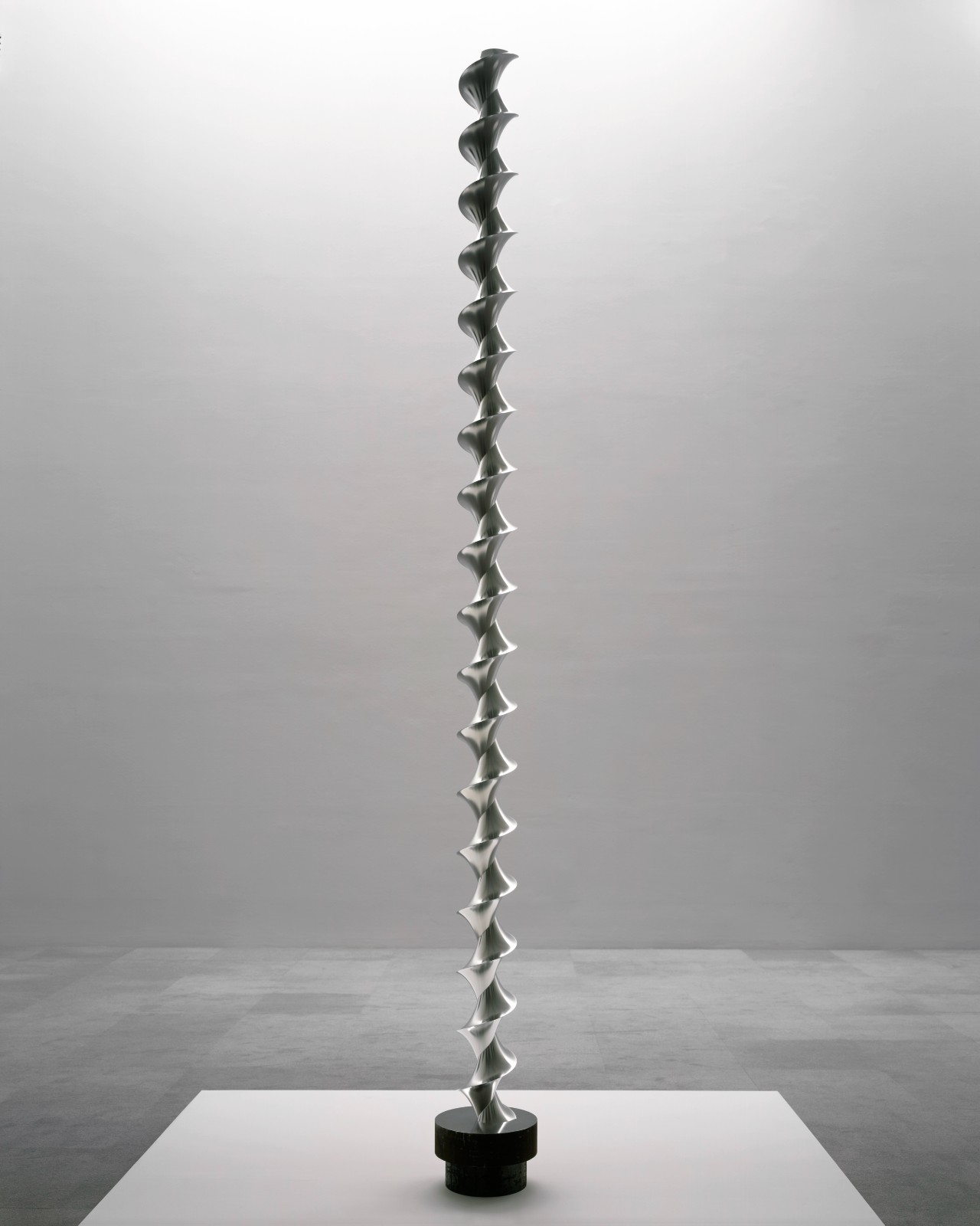 Hiroshi Sugimoto, Mathematical Model 002 Dini_s Surface, 2005.jpg