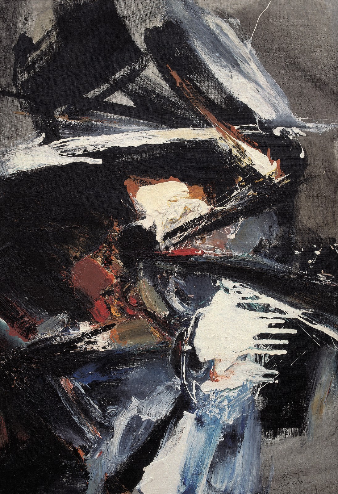 18 Creature, 90×130cm, Oil on canvas, 1987.jpg