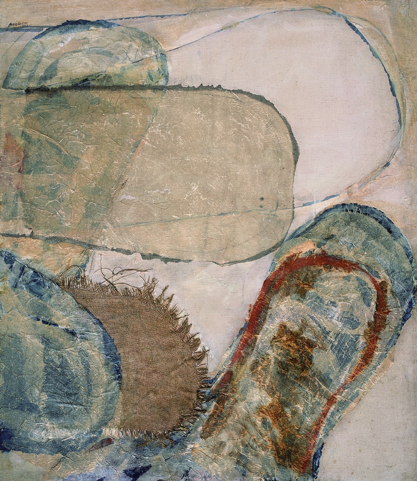 22 Primary State, 120×140cm, Mixed media, 1988.jpg