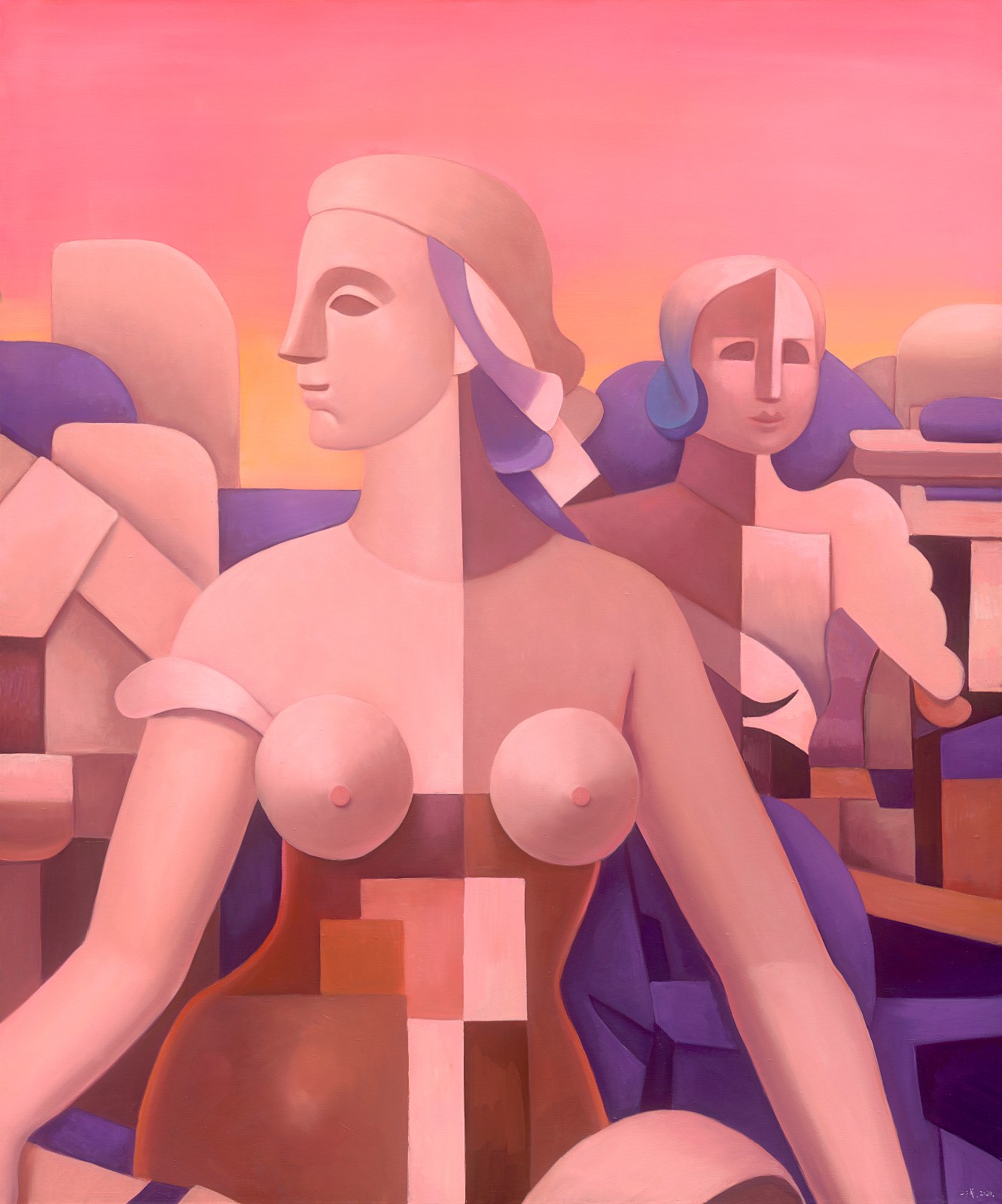 16 EVE-pink-04, Oil on canvas, 180×150cm, 2024.jpg