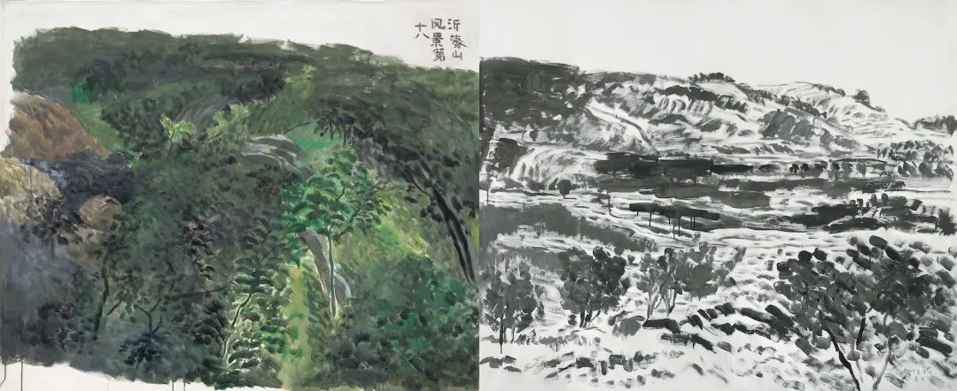 余友涵，沂蒙山18，2005，148x122cm，布面丙烯.jpg