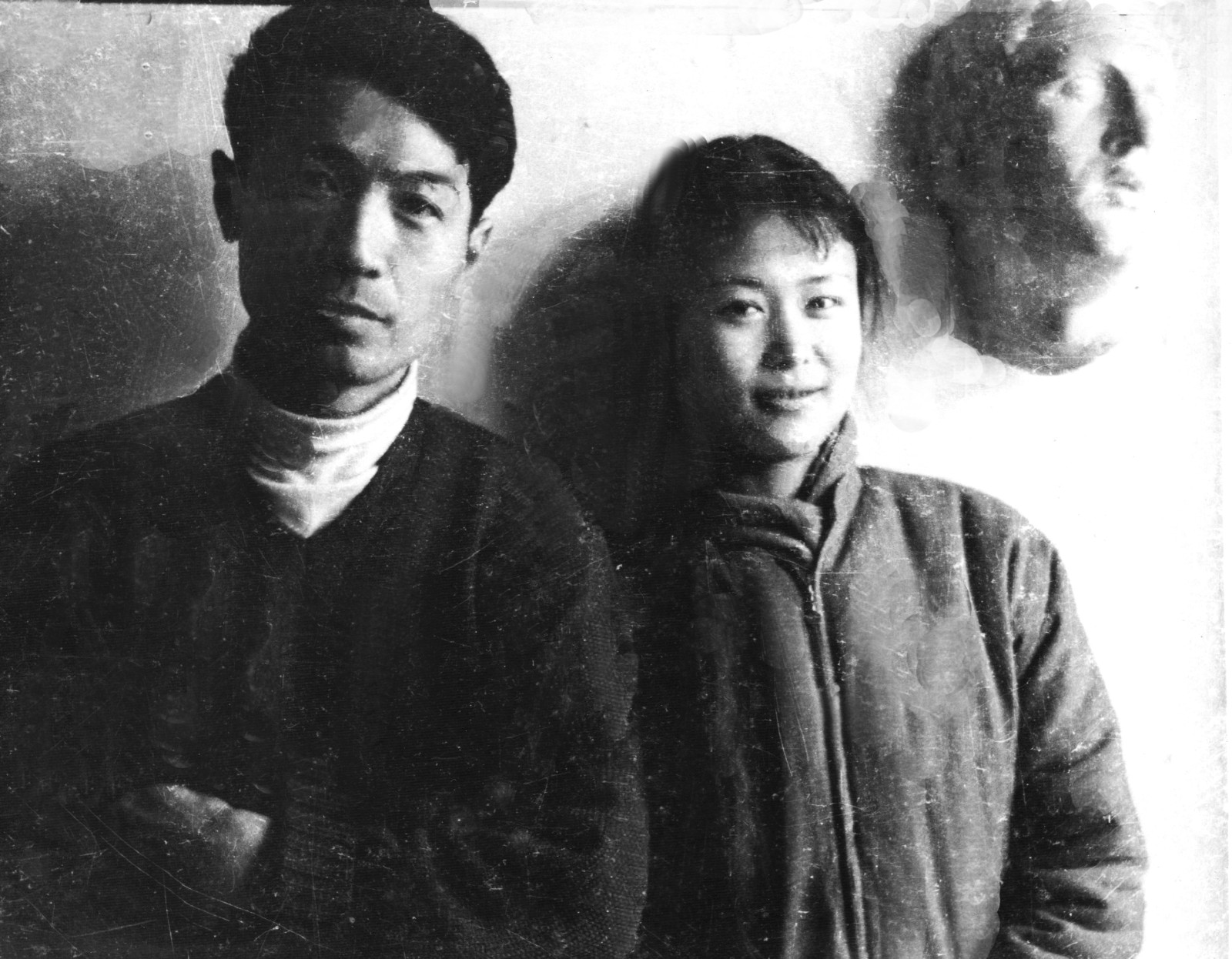 1959年，林崗與愛人厐壔結(jié)婚不到半年。.jpg