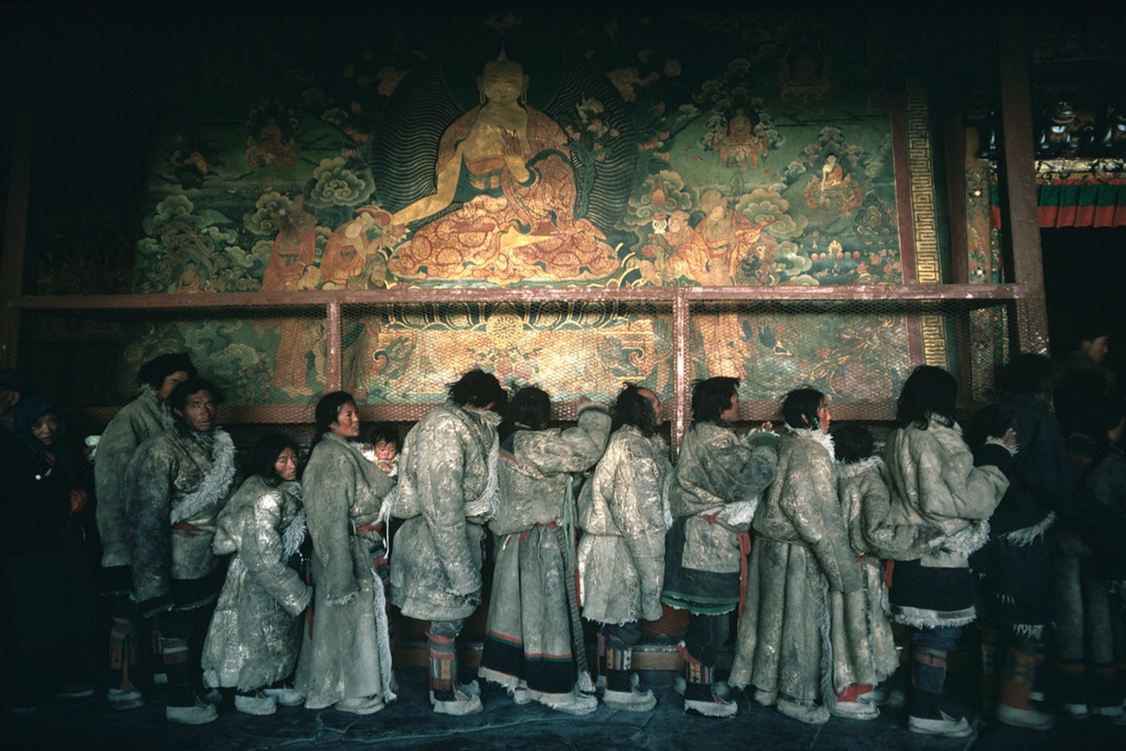 08 Hiroji Kubota, Heading to the Most Sacred Jokhang Temple, Lhasa, Tibet, 1981, Collection of CAFA Art Museum.jpg