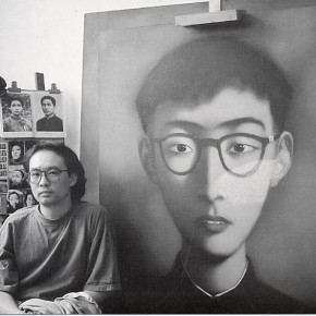 Portrait of Zhang Xiaogang