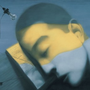 Zhang Xiaogang, Amnesia and Memory No.7, 2007; Oil on canvas, 250 x 300 cm