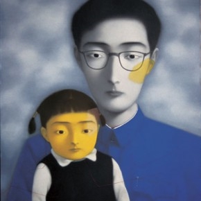 Zhang Xiaogang, Bloodline-Big Family Comrades No.12, 1996;Oil on canvas, 190 x 150 cm