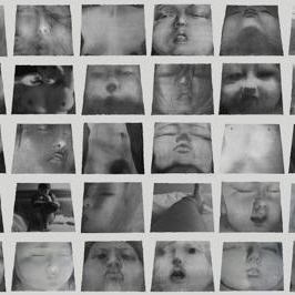 21 Cai Guangbin, Snapshots of The Others – They Are Old · 60A, Chinese ink, rice paper, canvas, 112 × 130 cm × 60, 2010-2013